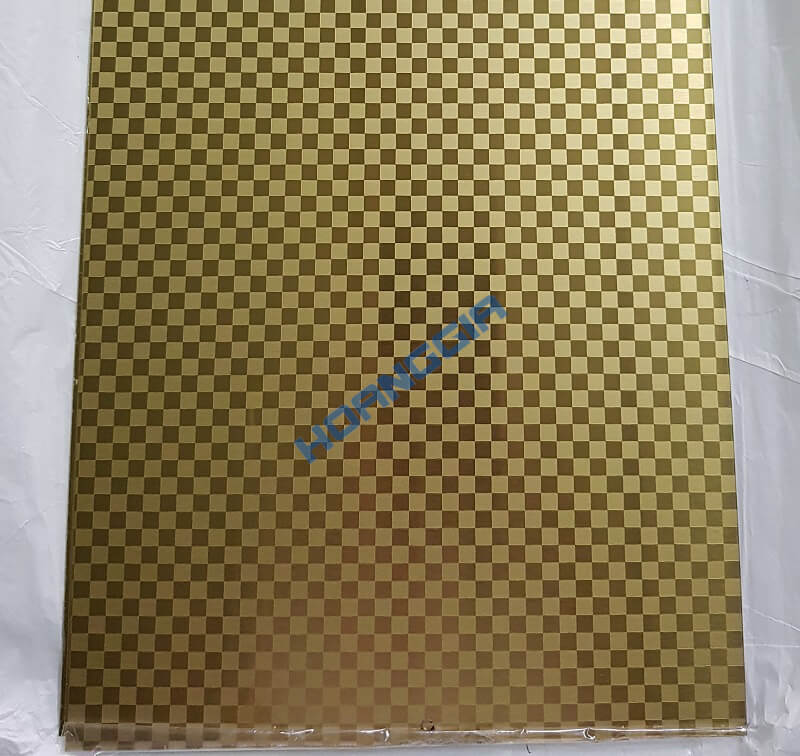 Mẫu INox HOA VĂN VÀNG 